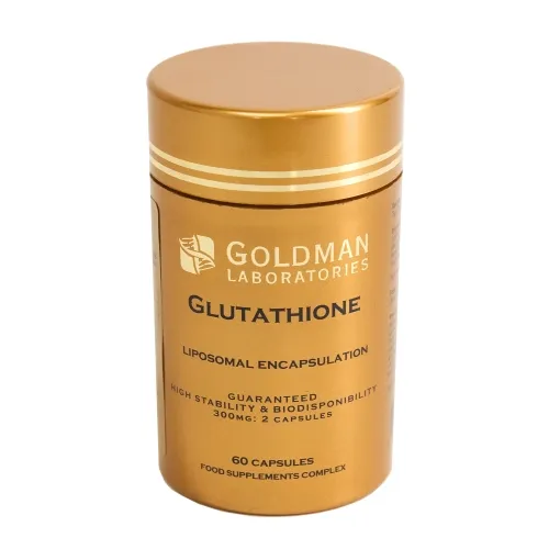 GOLDMAN LABORATORIES maisto papildas GLUTATHIONE, 60 kapsulių