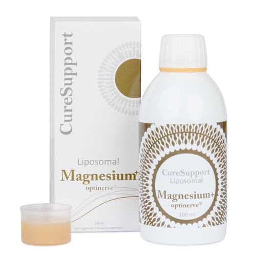 CURESUPPORT  liposominis MAGNESIUM + OPTINERVE, 100ml