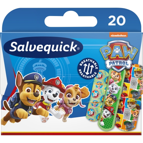 Salvequick „Paw Patrol“ pleistrų rinkinys vaikams, N20
