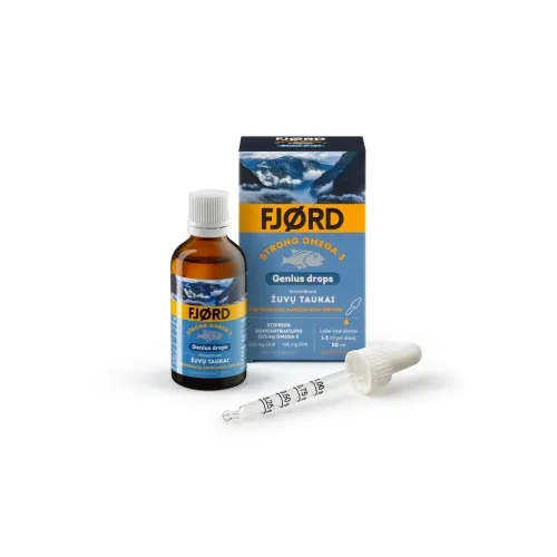 Fjord Strong Omega-3 Genius Drops