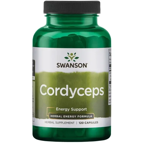 SWANSON Kordicepsas (Cordyceps) 600mg 120 Kaps.