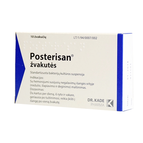 Posterisan žvakutės N10