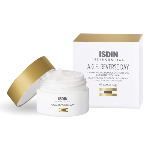 ISDIN trejopo poveikio veido kremas A.G.E. REVERSE DAY, 50ml