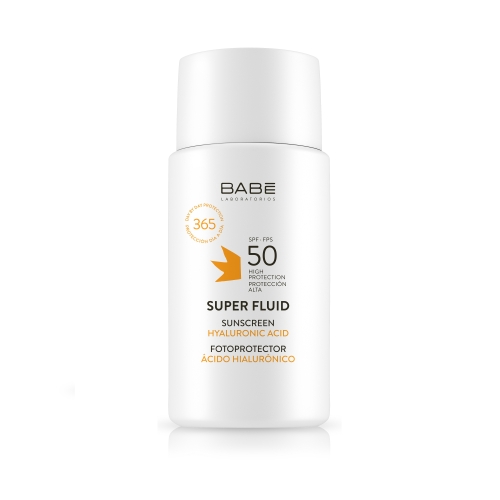 BABE apsauginė emulsija veidui SUPER FLUID SPF50, 50ml