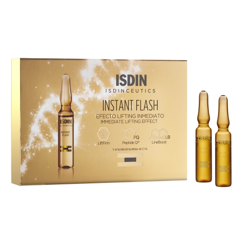 ISDIN intensyvaus poveikio veido ampulės INSTANT FLASH, 2ml x N5