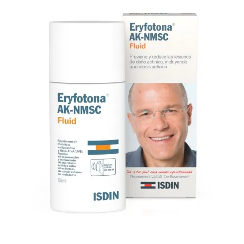 ISDIN apsauginis fluidas nuo saulės ERYFOTONA AK-NMSC SPF100+, 50ml