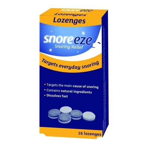 Snoreeze čiulpiamos pastilės nuo knarkimo N16