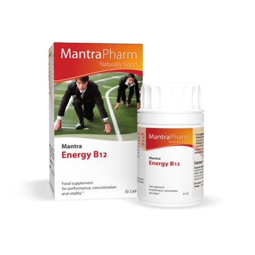 MANTRA ENERGIJA B12, 90 kapsulių