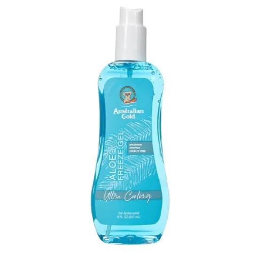AUSTRALIAN GOLD purškiamas vėsinamasis gelis po deginimosi ALOE