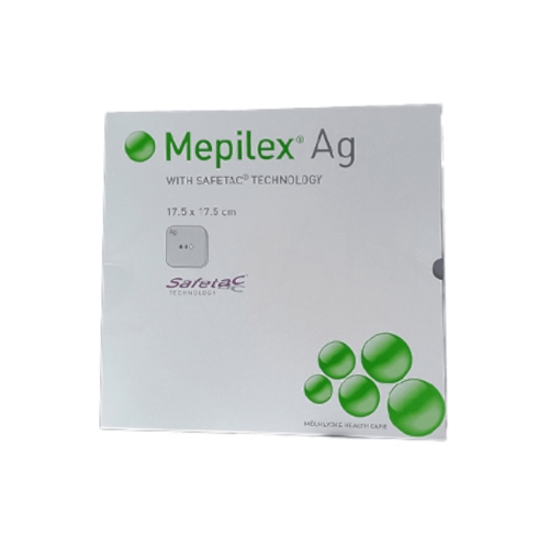 MEPILEX AG tvarstis 17,5 x 17,5cm, N5