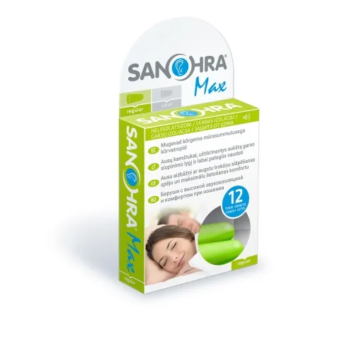 SANOHRA ausų kištukai suaugusiems MAX ADULT, N12