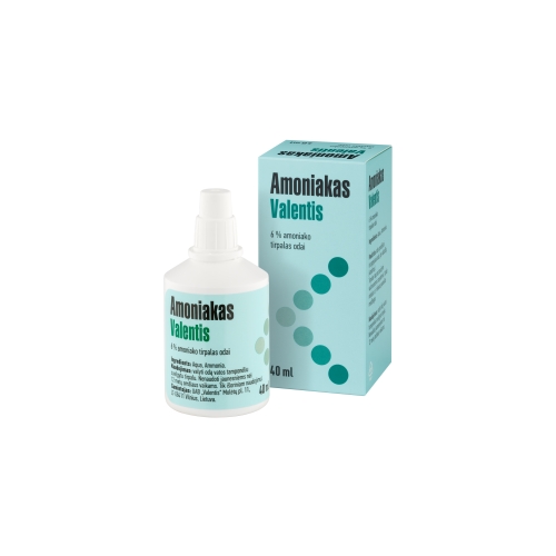 VALENTIS 6% amoniako tirp. odai, 40ml