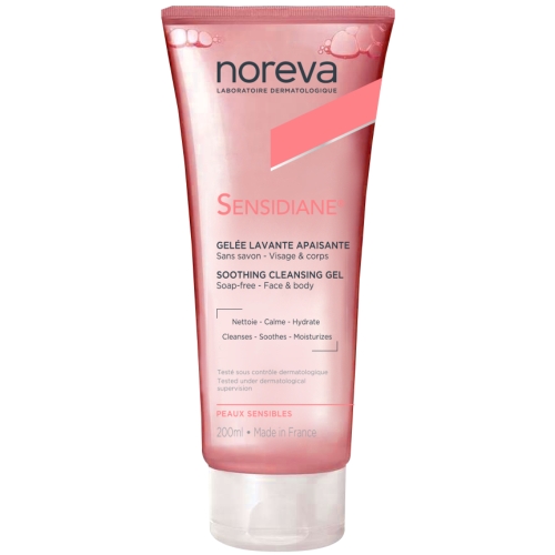 NOREVA raminamasis prausiamasis gelis SENSIDIANE, 200ml