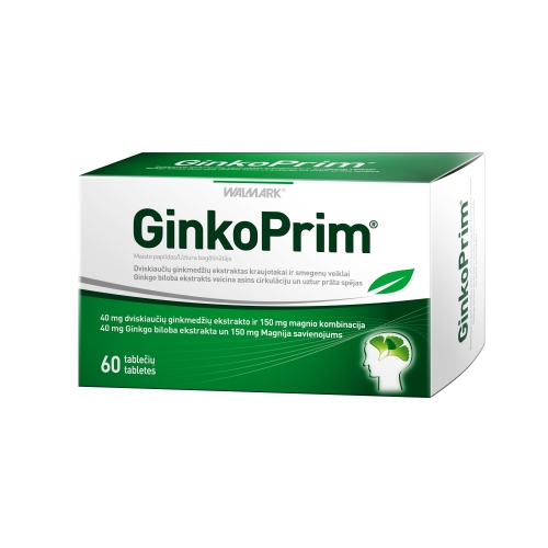 Ginkoprim 40mg tabletės N60