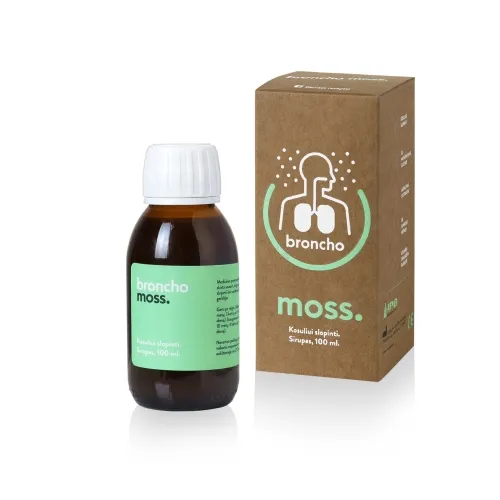 BRONCHOMOSS sirupas kosuliui, 100ml