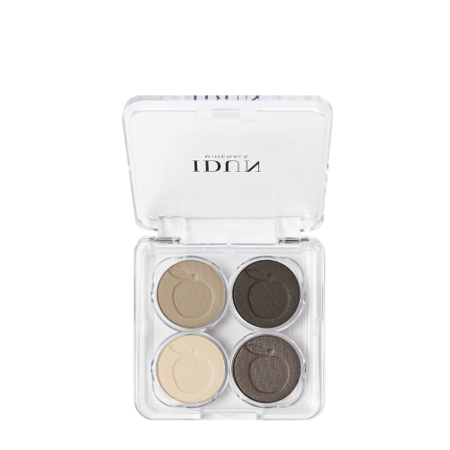 IDUN MINERALS 4 spalvų akių šešėliai LEJONGAP Nr. 4404, 4g