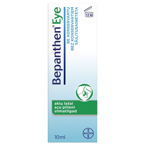 BEPANTHEN® EYE akių lašai, 10ml