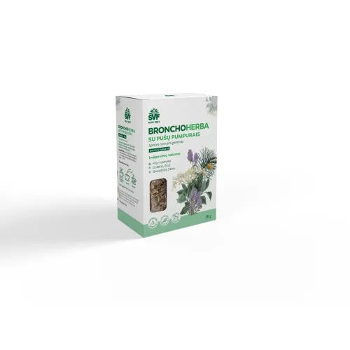 ŠVF žolelių arbata BRONCHOHERBA SU PUŠŲ PUMPURAIS, 50g