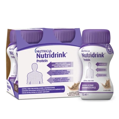 NUTRIDRINK PROTEIN mocha skonio, 125ml N4