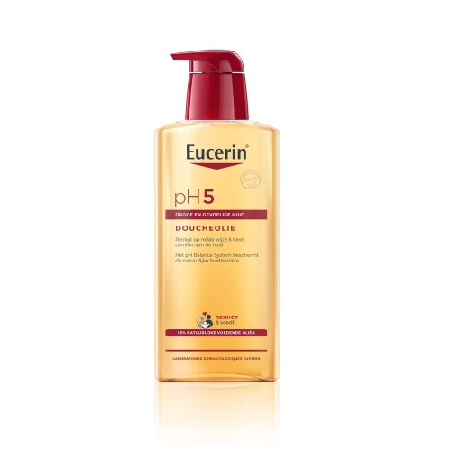 EUCERIN dušo aliejus jautriai odai pH5, 400 ml