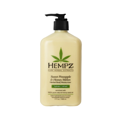 HEMPZ kūno kremas SWEET PINEAPPLE & HONEY MELON, 500ml