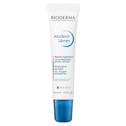 BIODERMA lūpų balzamas ATODERM BAUME LEVRES, 15ml
