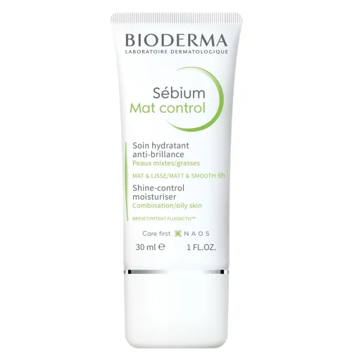 BIODERMA drėkinantis ir matizuojantis kremas SEBIUM MAT CONTROL, 30ml