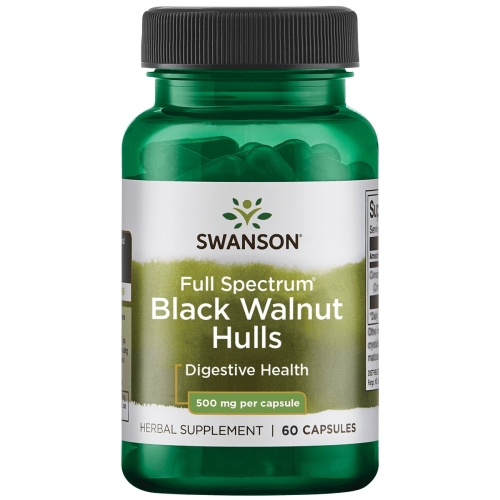 SWANSON BLACK WALNUT (JUODASIS RIEŠUTMEDIS) 60 KAPS.