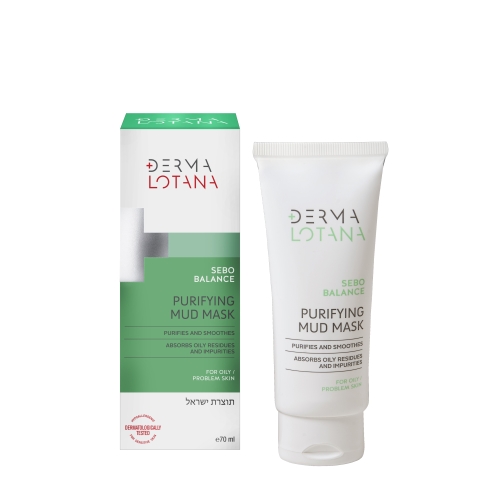 DERMALOTANA valomoji purvo kaukė SEBO BALANCE, 70ml