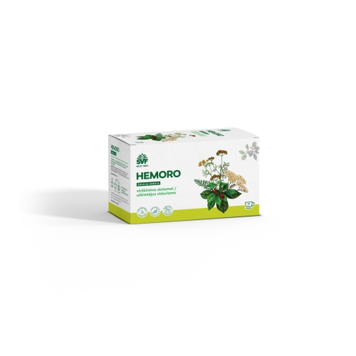 ŠVF žolelių arbata HEMORO, 1.5g x N24