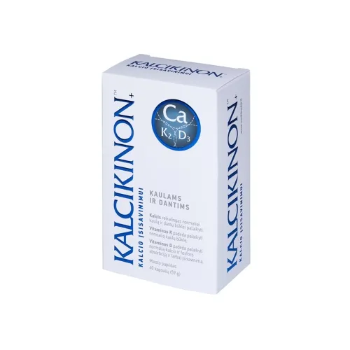 KALCIKINON+, 60 kapsulių