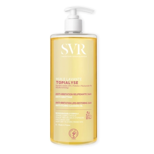 SVR kūno prausiklis TOPIALYSE HUILE LAVANTE, 1000ml