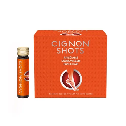 CIGNON SHOTS, N20 geriamų dozių x 10ml