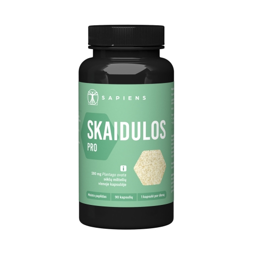 SAPIENS Skaidulos PRO, 90 kapsulių