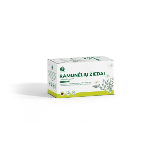 ŠVF žolelių arbata RAMUNĖLIŲ ŽIEDAI, 1g x N24