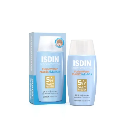 ISDIN FUSION WATER MAGIC veido emulsija vaikams PEDIATRIC SPF50, 50ml