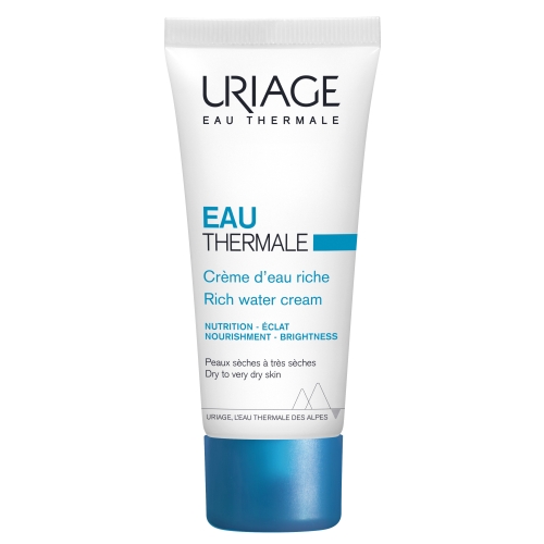 URIAGE drėkinamasis kremas EAU THERMALE RICH, 40ml