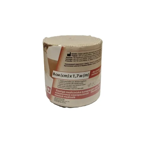 Lauma Medical elastinis tvarstis, 8 cm x 1,7 m