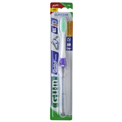 GUM Travel soft Dantų šepetėlis kelioninis