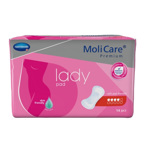 HARTMANN įklotai MOLICARE LADY PAD, 4 lašai, N14