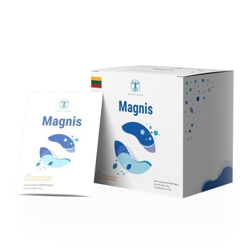 SAPIENS Magnis, apelsinų skonio milteliai, N30