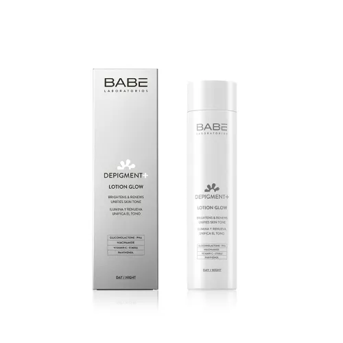 BABÉ švytėjimo suteikiantis losjonas DEPIGMENT+ LOTION GLOW, 150ml