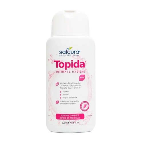 Salcura intymios higiemos prausiklis TOPIDA, 200 ml