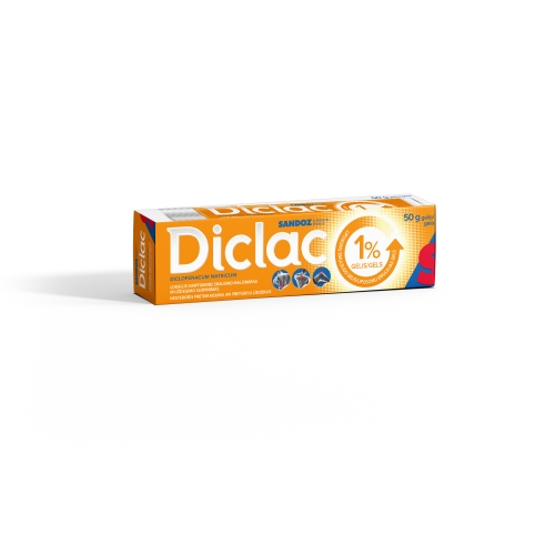 Diclac 10mg/g gelis 50g