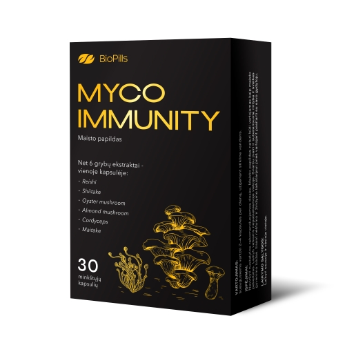 MYCO IMMUNITY, 30 kapsulių