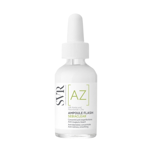 SVR SEBIACLEAR AMPOULE [AZ] FLASH koncentruotas serumas, 30 ml