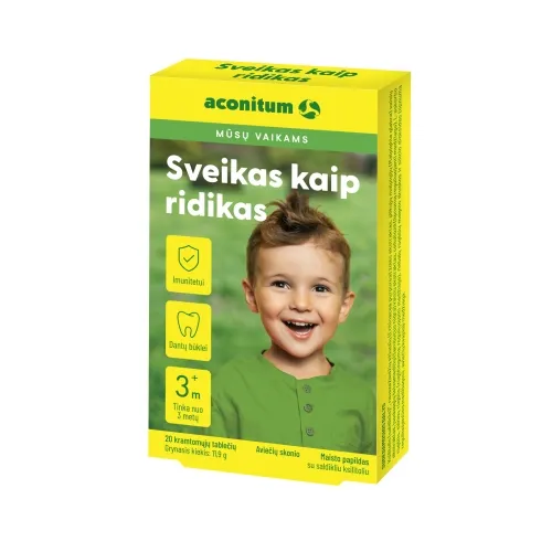 Sveikas kaip ridikas kram. tab. N20