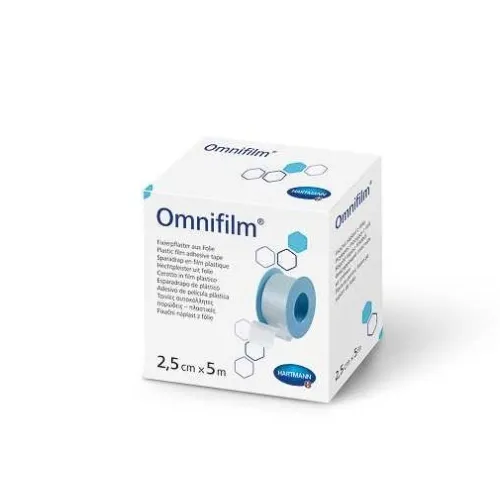 HARTMANN skaidrus fiksuojantis pleistras OMNIFILM, 2.5cm x 5m, N1
