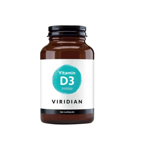 VIRIDIAN VITAMIN D3 2000IU, N150