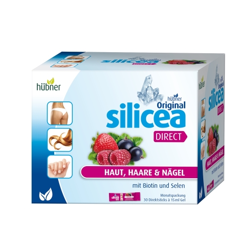HUBNER ORIGINAL miško uogų skonio SILICEA® DIRECT, 15ml x N30